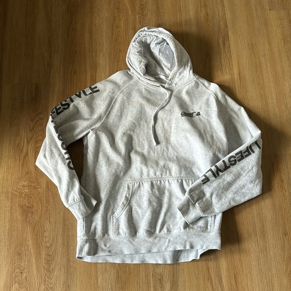 Ghost hoodie grey - Picture 1 of 2